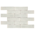 Andana 3x12 Subway Light Grey Glossy Ceramic Loose Tile - Box of 5.4 Sq Ft