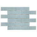 Andana 3x12 Subway Ice Blue Glossy Ceramic Loose Tile - Box of 5.4 Sq Ft