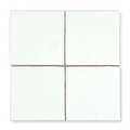 Andana 5x5 Subway Classic White Glossy Ceramic Loose Tile - Box of 6 Sq Ft