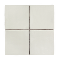 Andana 5x5 Subway Light Grey Ceramic Loose Tile - Box of 6 Sq Ft