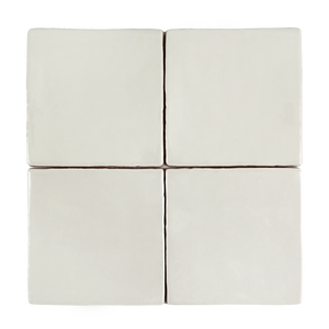 Andana 5x5 Subway Light Grey Ceramic Loose Tile - Box of 6 Sq Ft