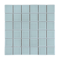 Andana 2x2 Square Ice Blue Ceramic Mosaic Tile - 12