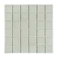 Andana 2x2 Square Mint Green Ceramic Mosaic Tile - 12