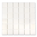 Aurora 2x2 Square Frost White Marble Mosaic Tile - 12