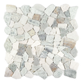 Earthisan Sliced Stone Sage Green Mosaic Tile – 12