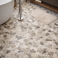 Earthisan Sliced Stone Spanish Blend Mosaic Tile – 12" x 12" - Sample