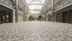 Novare Sliced Stone and Glass Taupe Mosaic Tile – 12" x 12" - Sample