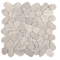 Pebbleluxe Sliced Pebble Stone Sandstone Mosaic Tile – 12