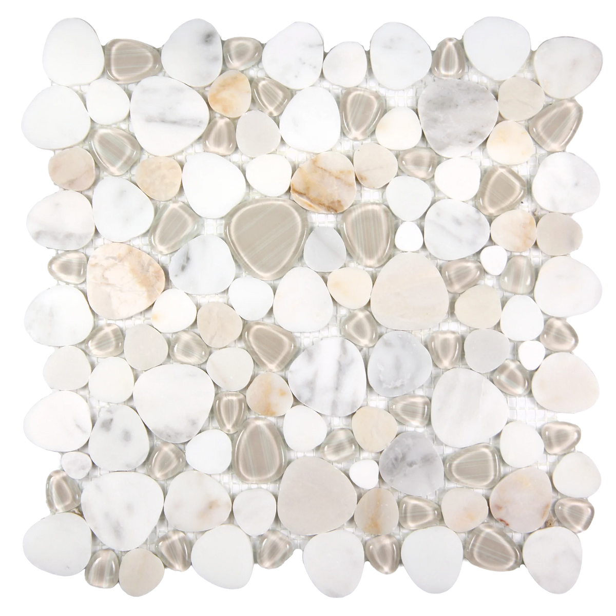 Sivera Sliced Marble & Glass