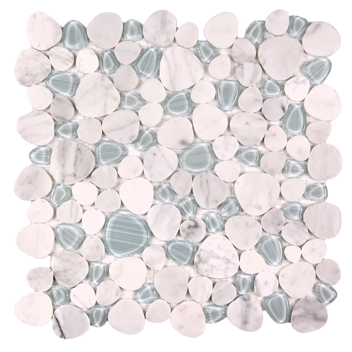 Sivera Sliced Marble & Glass